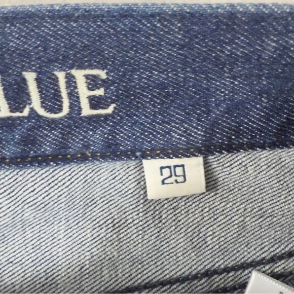 Daily Blue By AG Nidra Slim Barrel Leg Jeans High Rise Dark Legacy Wash 29 NEW - Picture 11 of 16